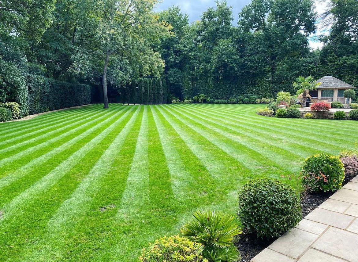 Formal Garden with Topiary